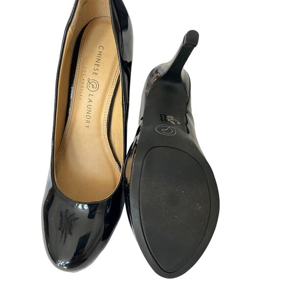 CHINESE LAUNDRY Wow Platform Pump - Patent Leather, Size 7.5 - Picture 9 of 9